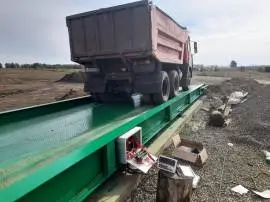 Автомобильные весы АСП 80 тонн 18 метров на поверхности