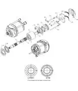 Гидронасос  linde hpr75, hpr105, hpr130, hpr160, hpr210.