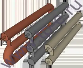 Регистры отопления из гладки стальных труб